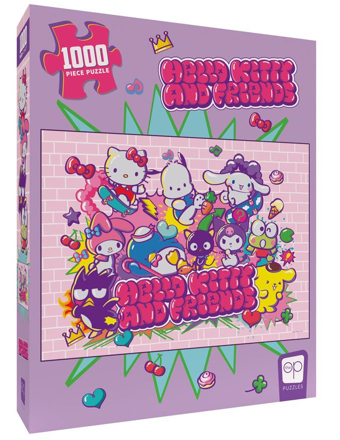 Hello Kitty and Friends Tokyo Skate 1000pc puzzle